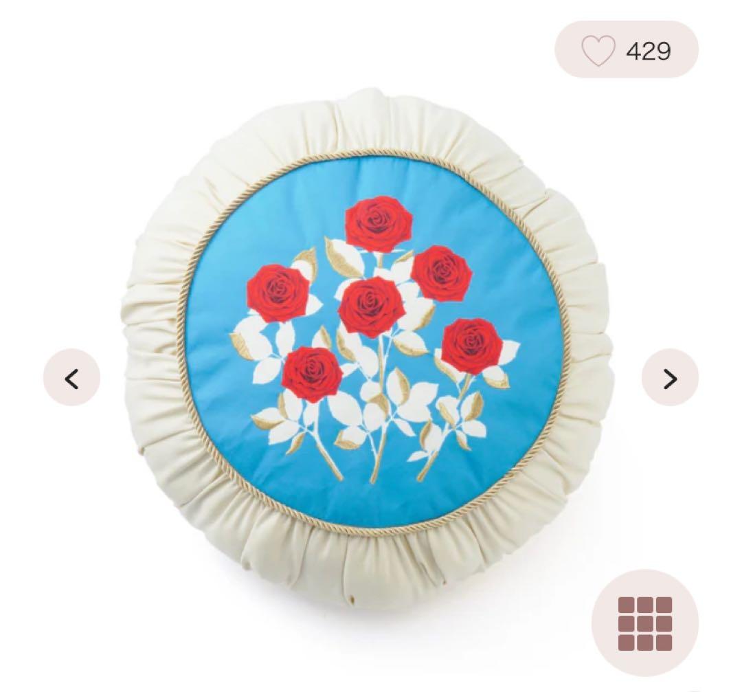 Francfranc ルル メリー クッション バラ