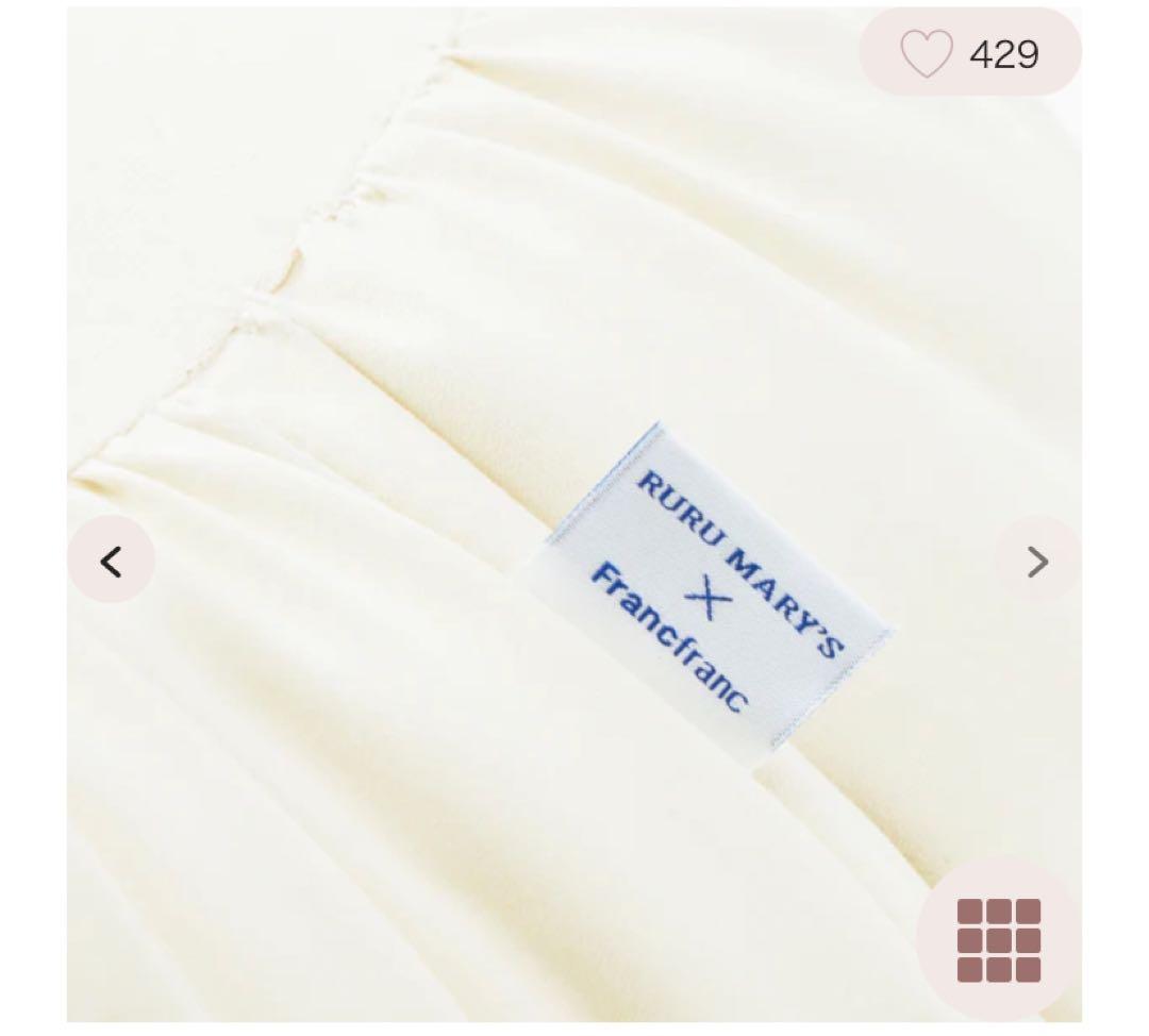 Francfranc ルル メリー クッション バラ