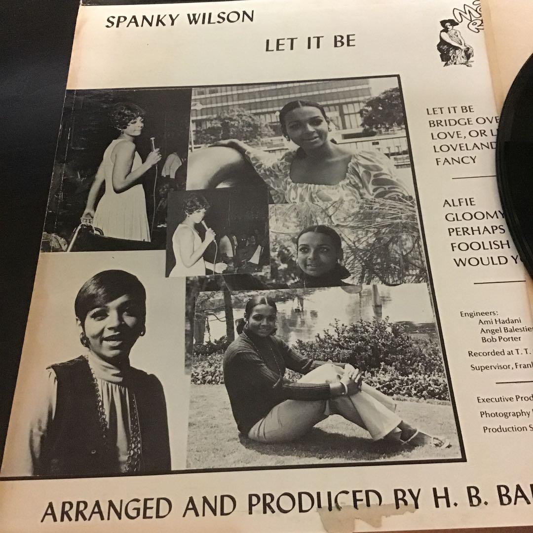 洋楽 spanky wilson let it be