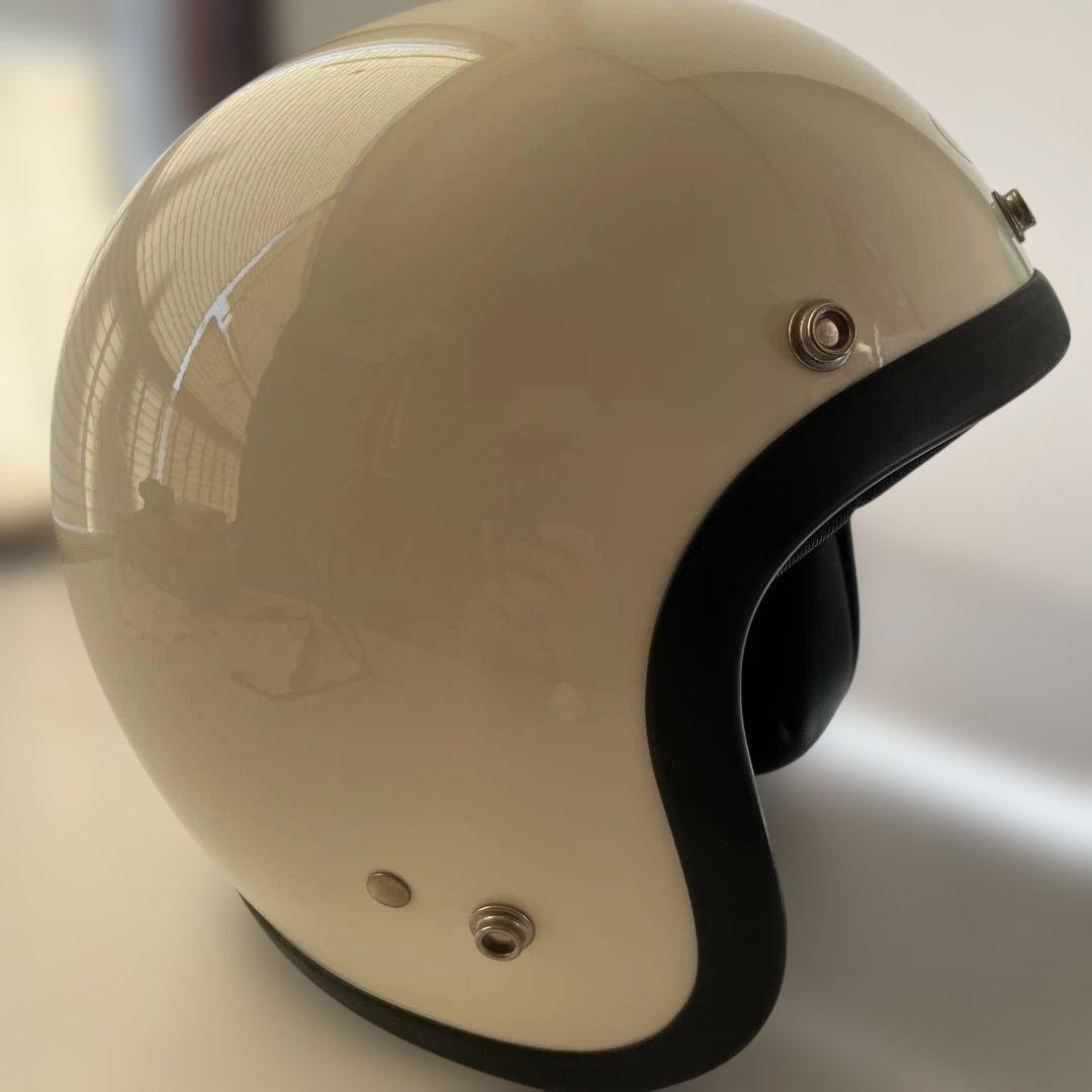 BELL 500-TXJ アイボリー Lサイズ ジェット ヘルメット