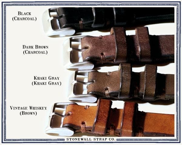 STONEWALL ヴィンテージ 時計ベルト アンティーク ミリタリーウォッチ