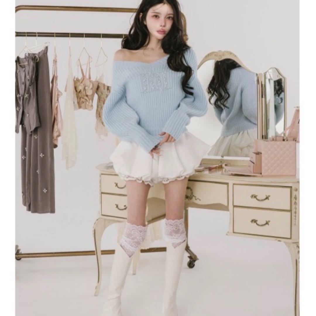 新品未開封　ダーリッチ　ミニスカート　darich 白　FREE