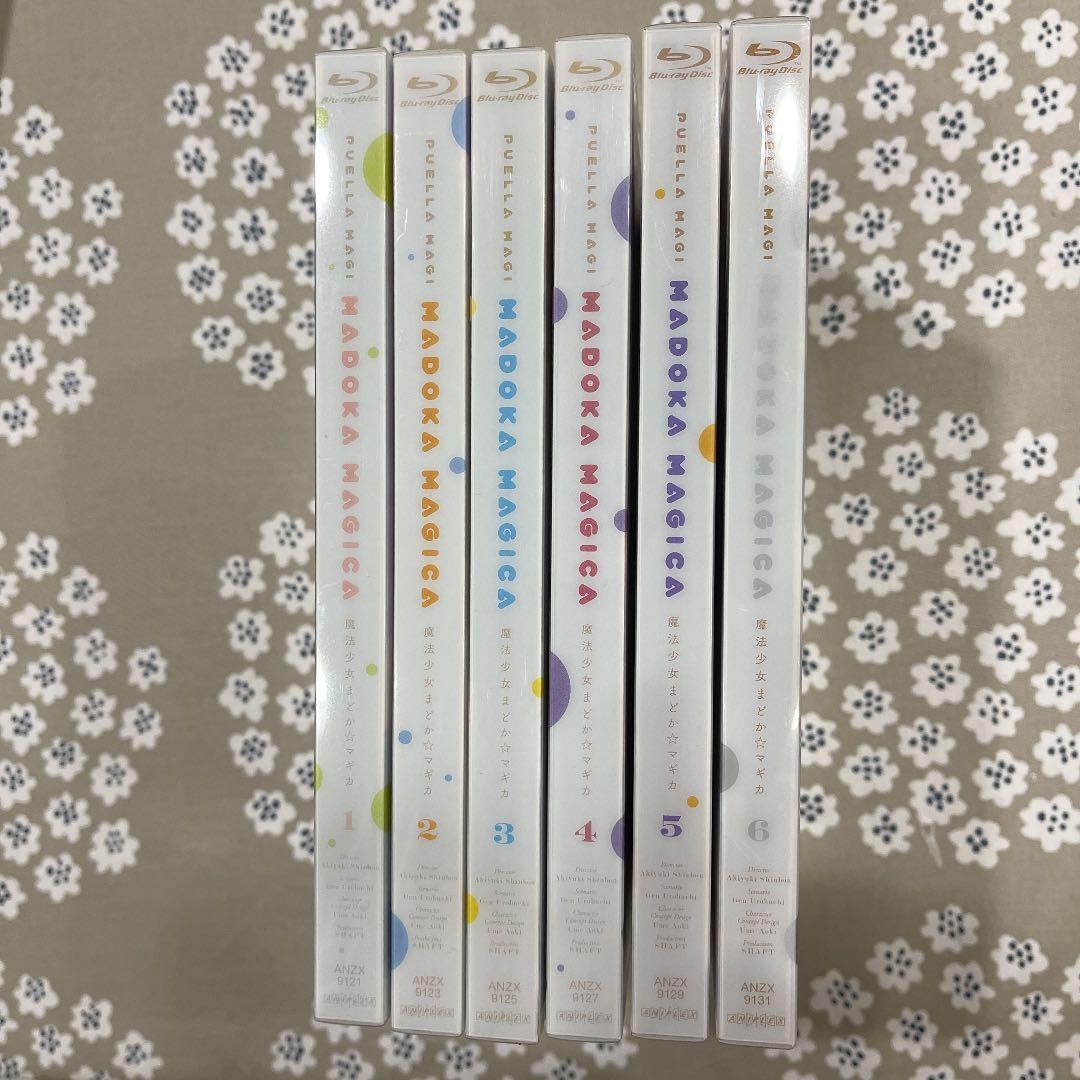 魔法少女まどか☆マギカ ブルーレイ、CD6巻セット〈完全生産限定版〉