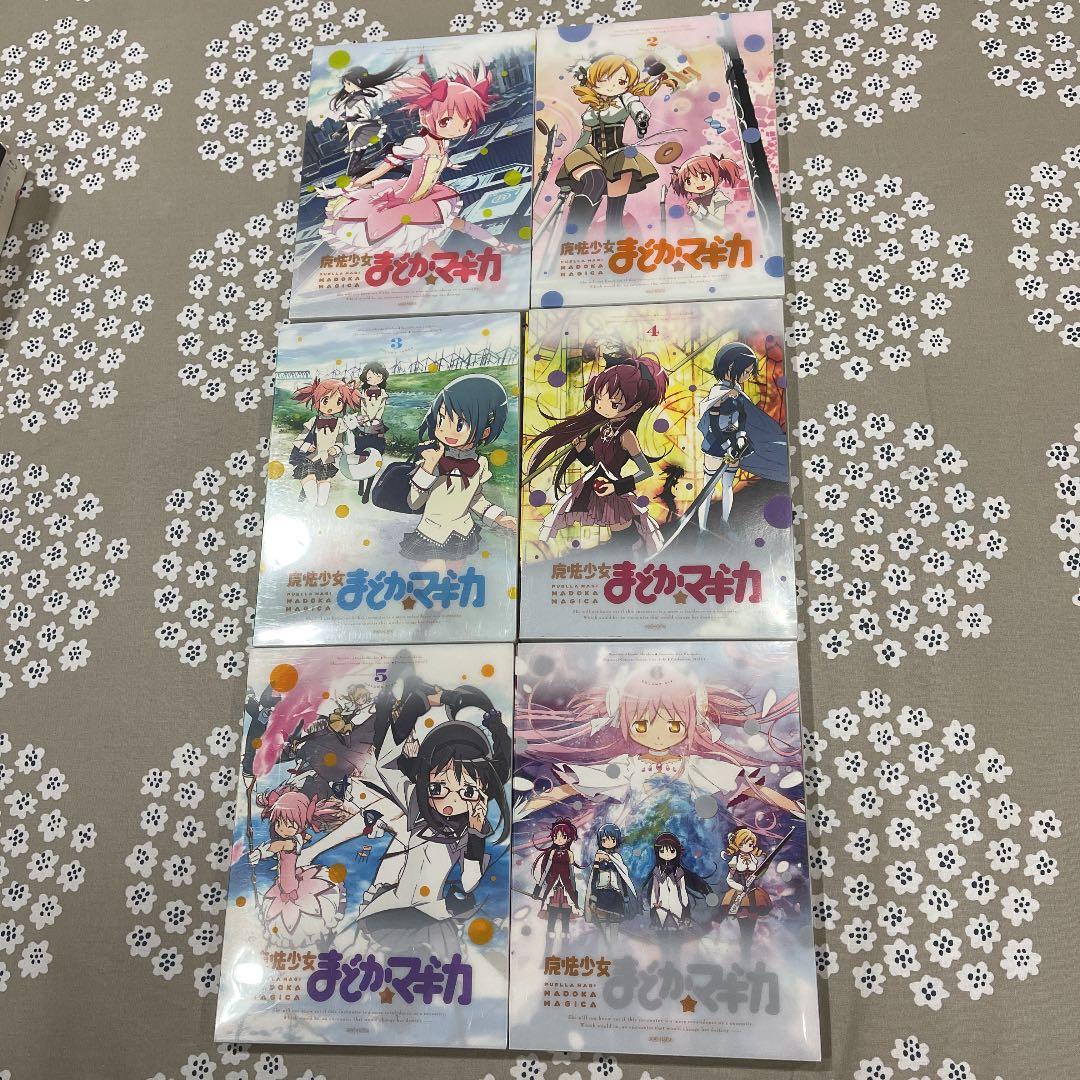 魔法少女まどか☆マギカ ブルーレイ、CD6巻セット〈完全生産限定版〉