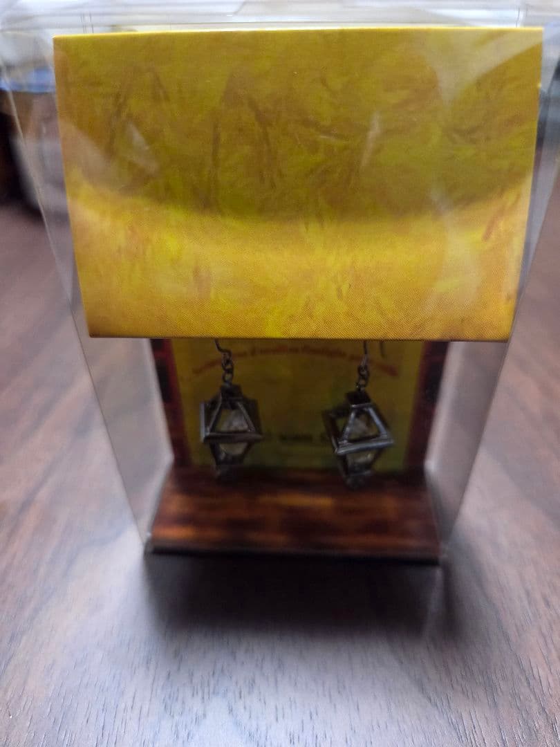 【大ゴッホ展】夜のカフェテラス　ガス灯イヤアクセサリー