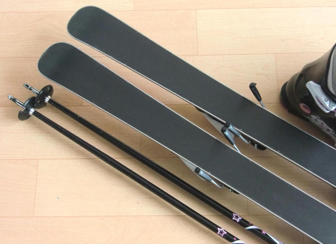 ■■送料無料■BXB＋Hart■子供用スキー4点セット■118/22■WAX■■