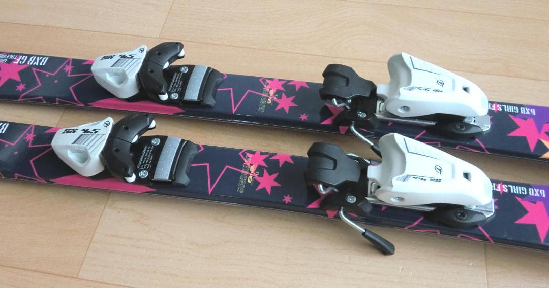 ■■送料無料■BXB＋Hart■子供用スキー4点セット■118/22■WAX■■