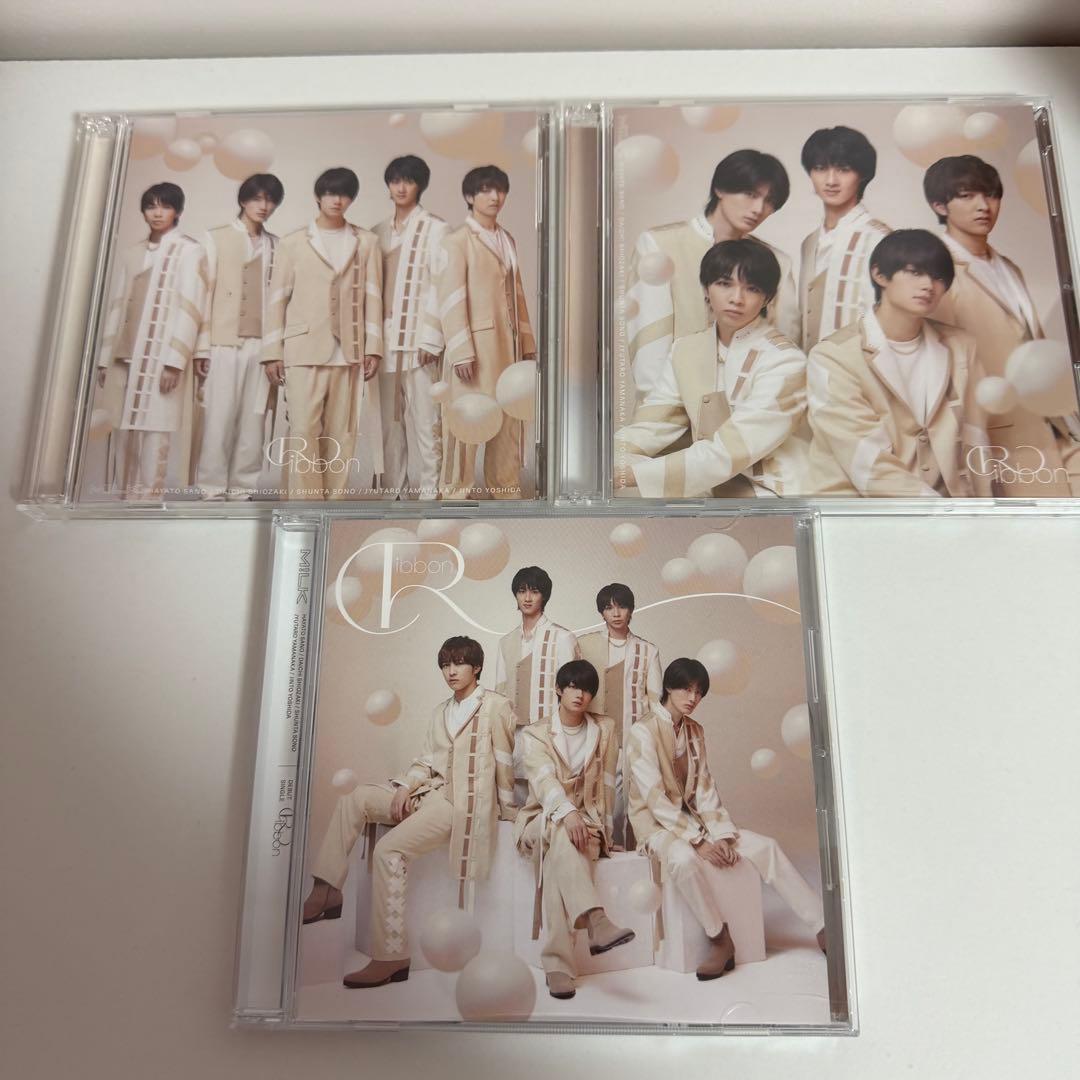 M!LK Ribbon 初回限定盤A 初回限定盤B 通路