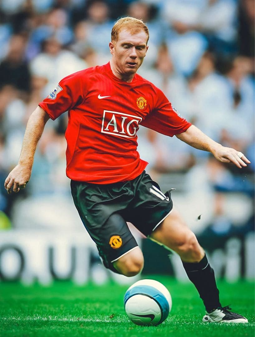 【選手仕様】マンチェスターユナイテッド 07-08 ホーム #18 スコールズ