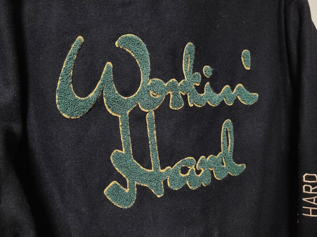 み*ー様 【試着のみ】藤井風 Workin’ Hard スタジャン Mサイズ