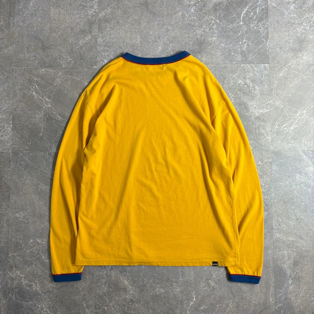 HYSTERIC GLAMOUR リンガーロングTシャツ ヒスガール イエロー