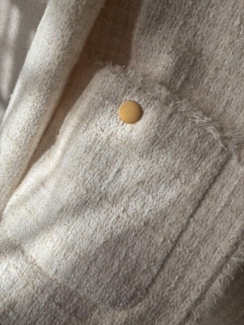 PLST L ツイードジャケット