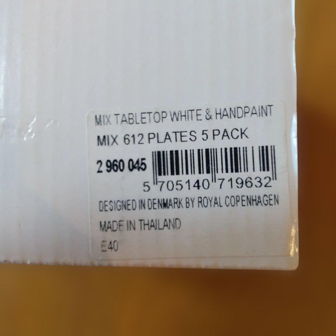   Mix 612 プレート 5枚セット
