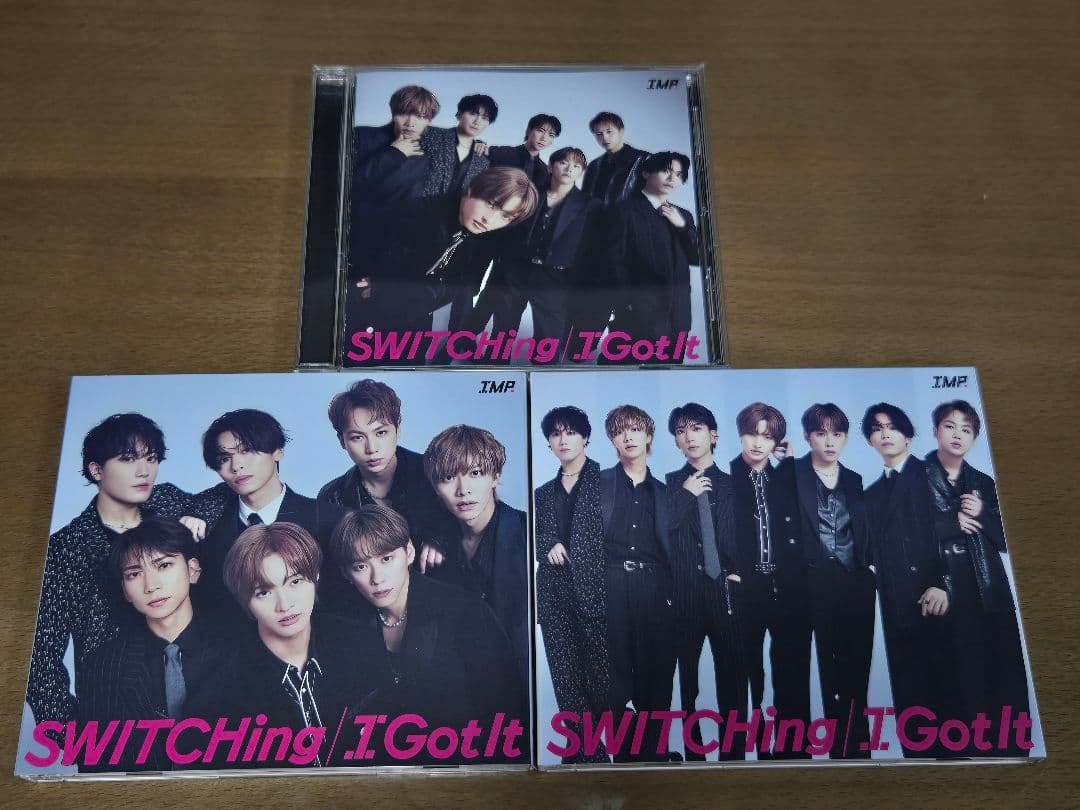 【全て公式グッズ】IMP. アルバム3枚＋うちわ2種＋ペンライトセット