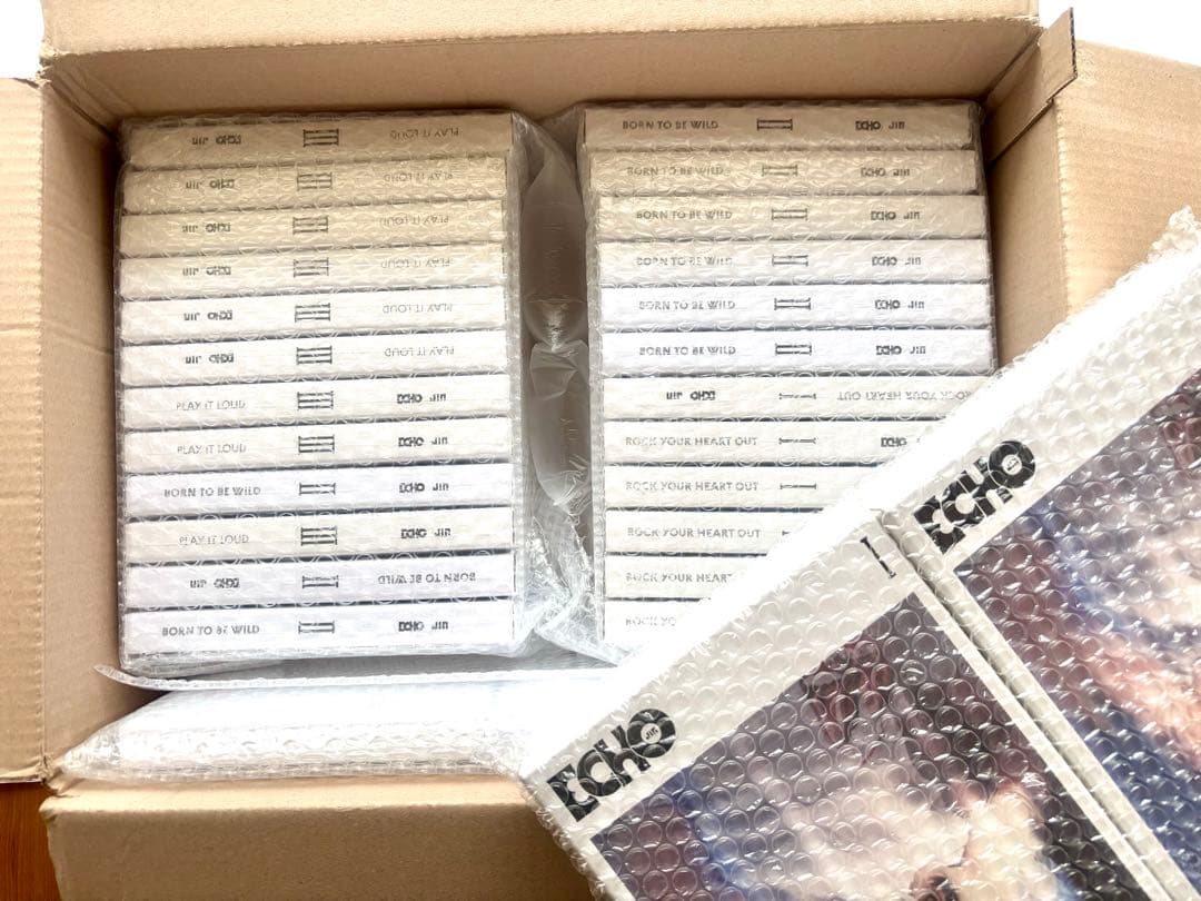 BTS Jin【ECHO】3形態×10セット＋特典トレカ＆ミラー