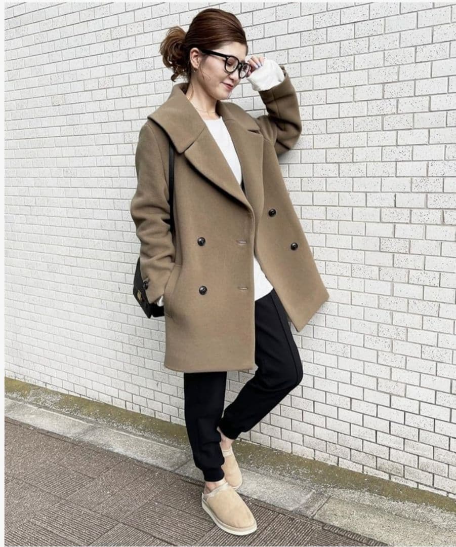 （※専用です）spick&span MANTECOコート ブラウン M