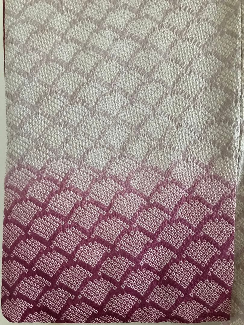 藤娘きぬたや 総絞り 訪問着　青海波