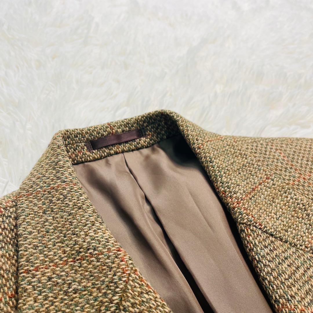 ジャケット・アウター Harris Tweed Trocken Check Jacket Brown
