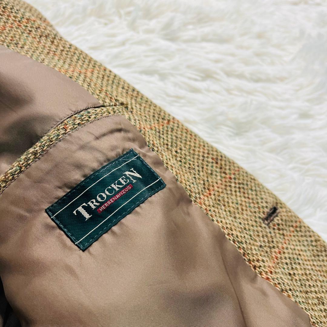 ジャケット・アウター Harris Tweed Trocken Check Jacket Brown