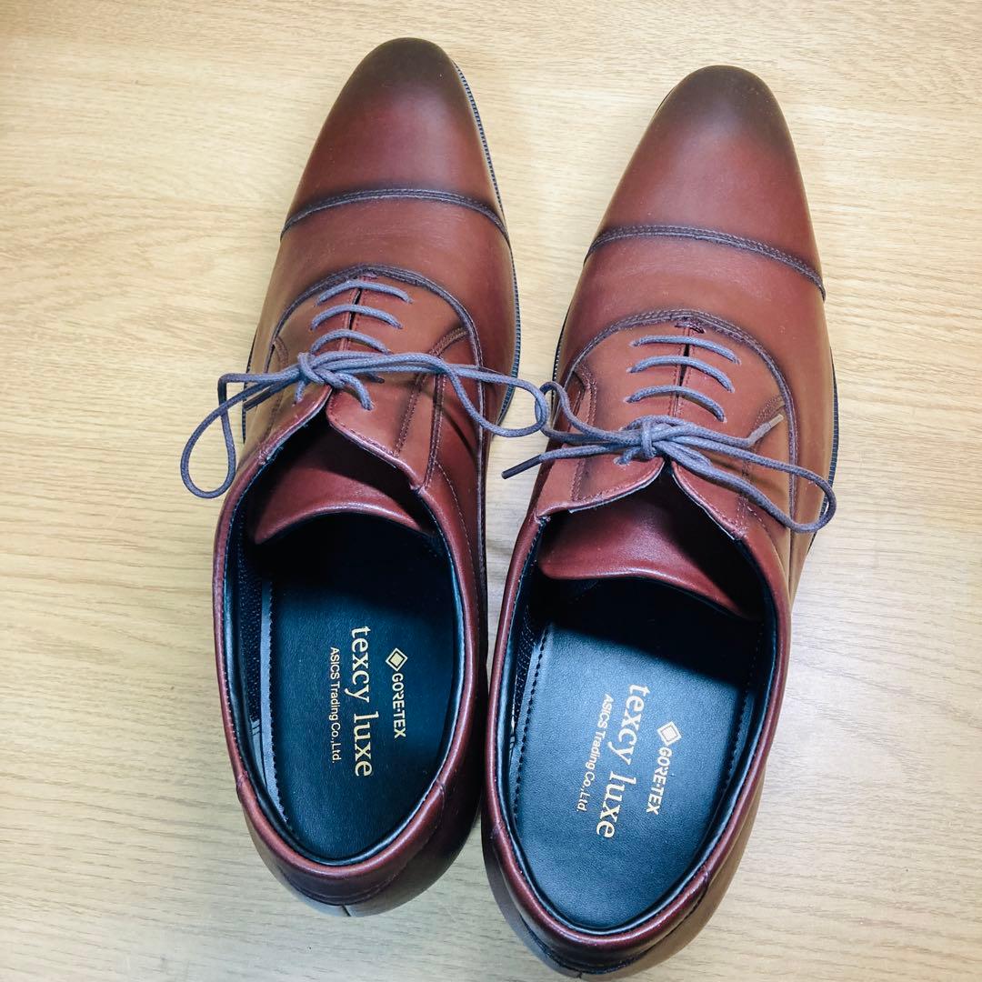 ASICS　Texcy　Luxe　ドレスシューズ　28㎝　３E　Gore-TEX