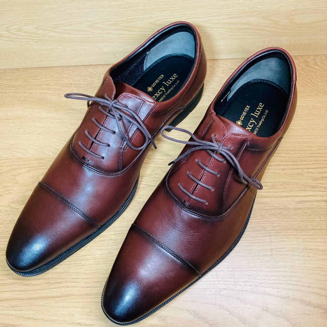 ASICS　Texcy　Luxe　ドレスシューズ　28㎝　３E　Gore-TEX