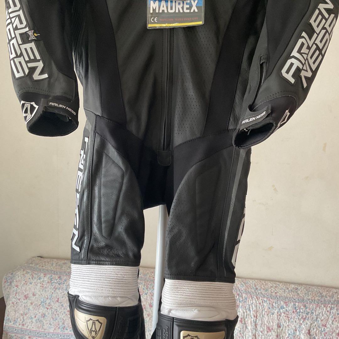 【未使用】ARLENNESSアレンネスレーシングスーツ48サイズ Bk.Wh