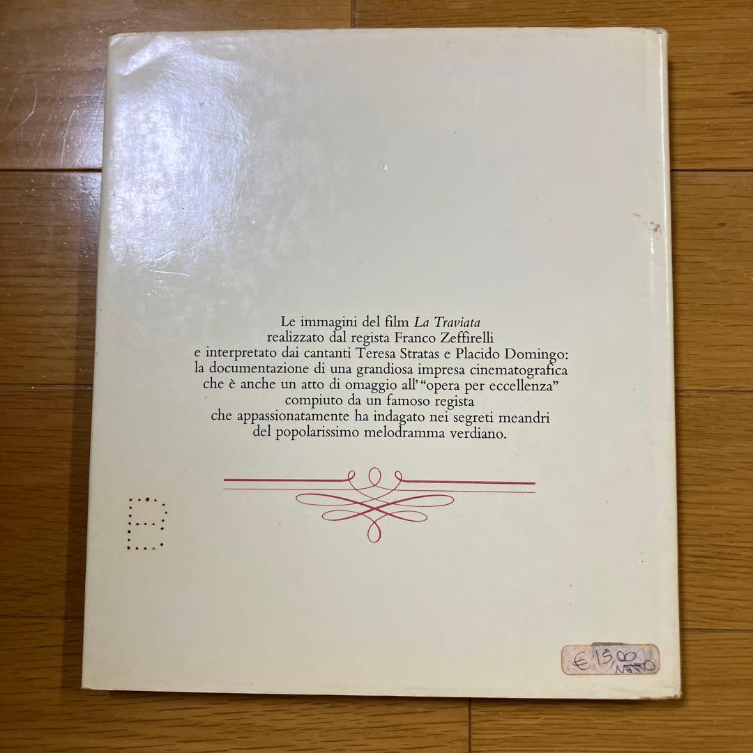 LaTraviata 椿姫写真集ゼッフィレッリイタリア　古本ストラータスドミンゴ