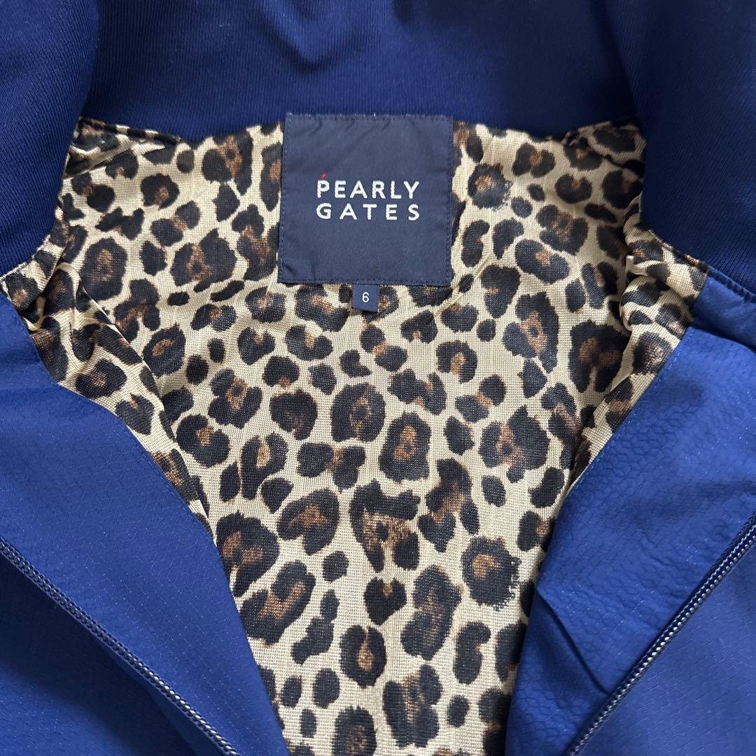 PEARLY GATES ネイビー ジップアップジャケット