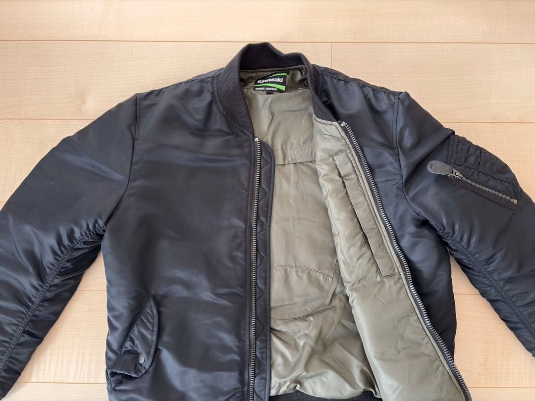 カワサキ×AVIREX MA-1 ブルゾン サイズLL