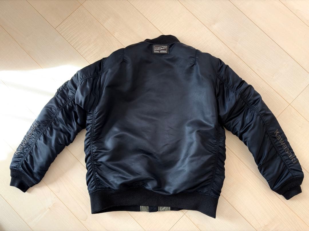 カワサキ×AVIREX MA-1 ブルゾン サイズLL
