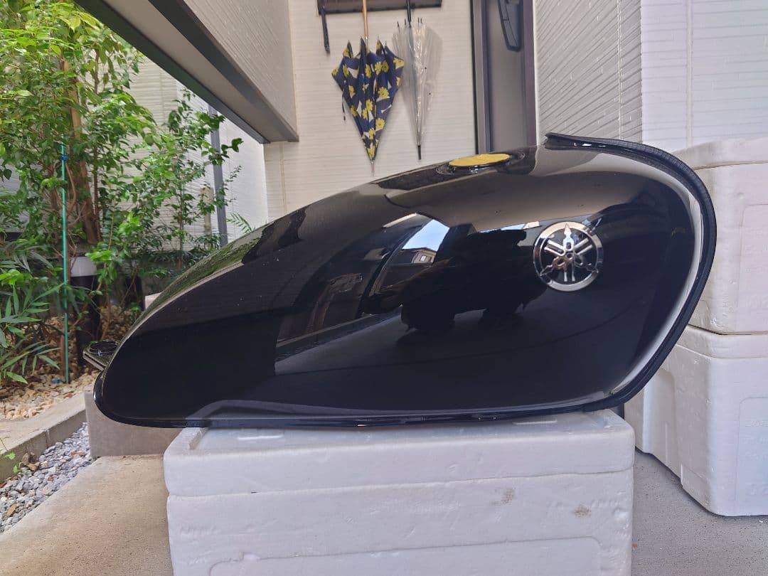 SR400 純正タンク インジェクション FI YAMAHA ガソリンコック付き