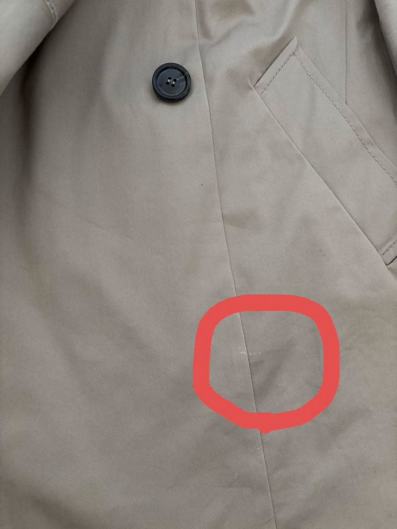 miumiu トレンチコート ベージュ 40