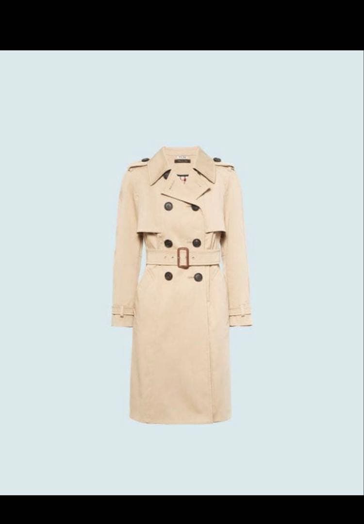 miumiu トレンチコート ベージュ 40