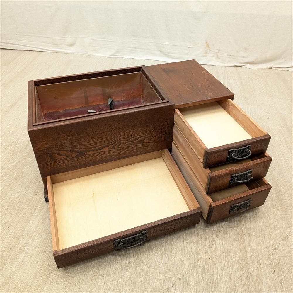 江戸火鉢　関東火鉢　長火鉢　囲炉裏　角火鉢　五徳　火箸　引出し　手あぶり　茶道具