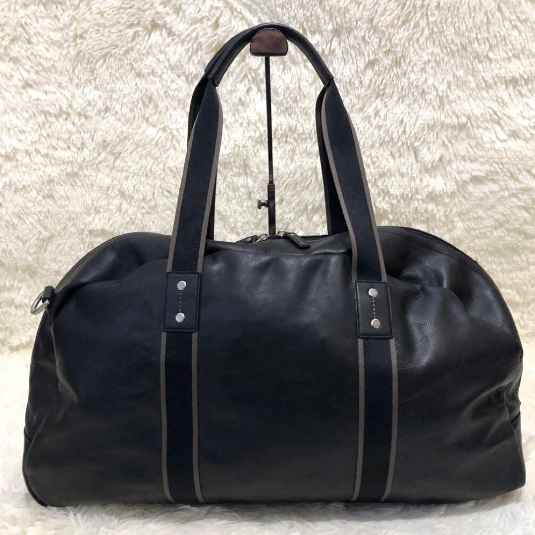 新品同様✨コーチ ボストンバッグ　 ショルダーバッグ　 レザー　2wayブラック