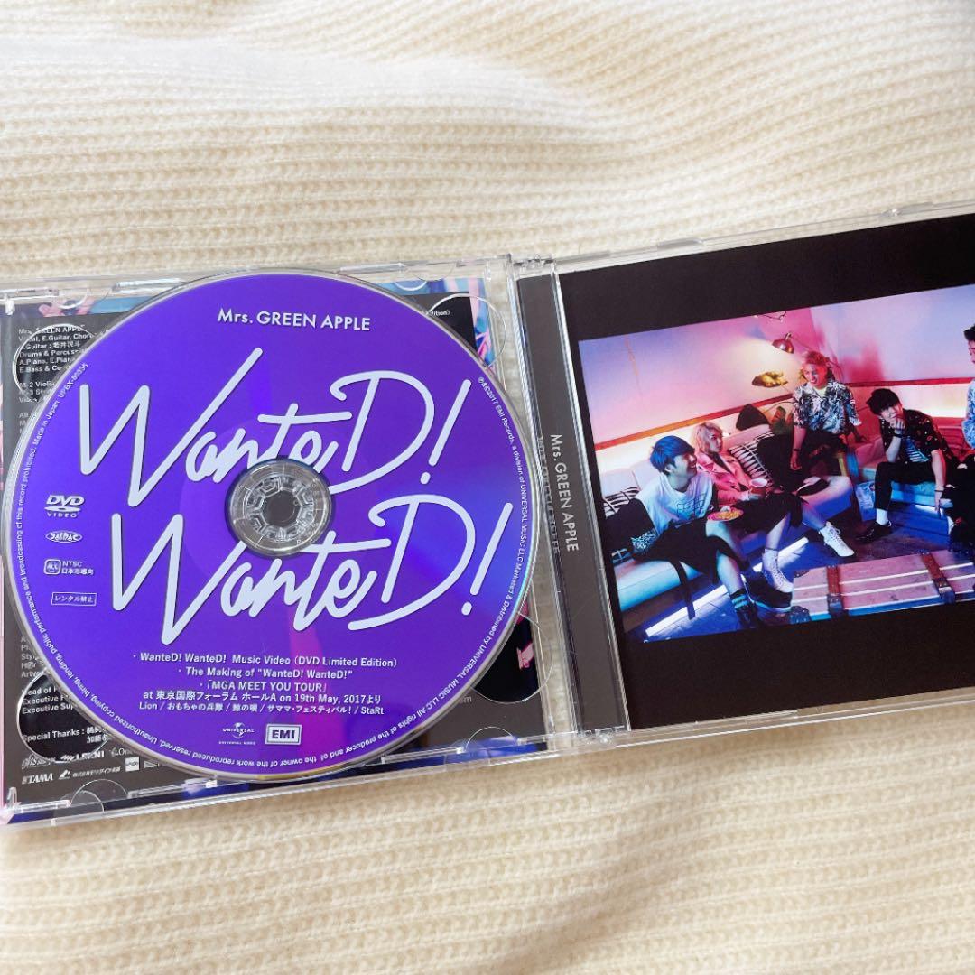 WanteD! WanteD! 初回限定盤　ミセスグリーンアップル