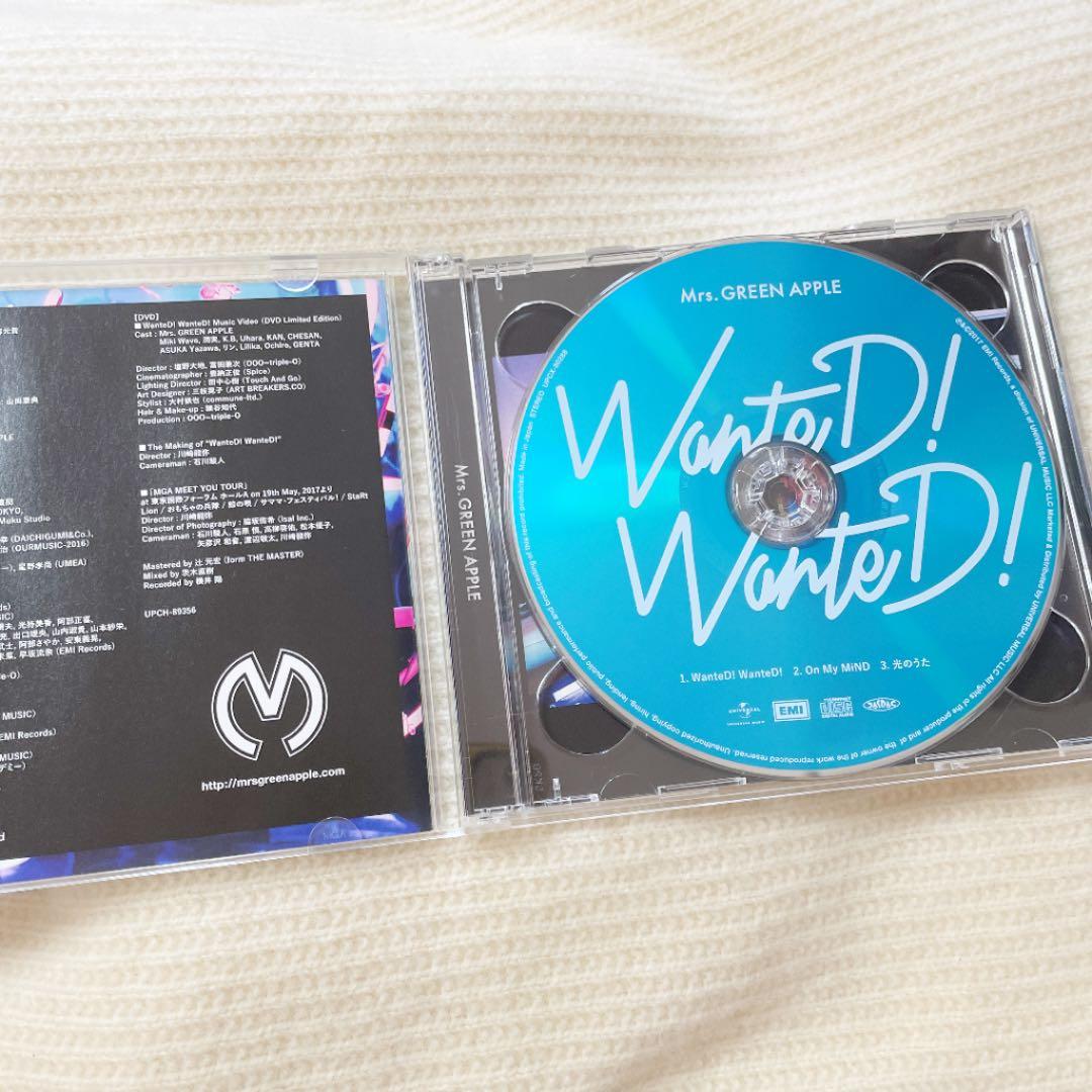 WanteD! WanteD! 初回限定盤　ミセスグリーンアップル