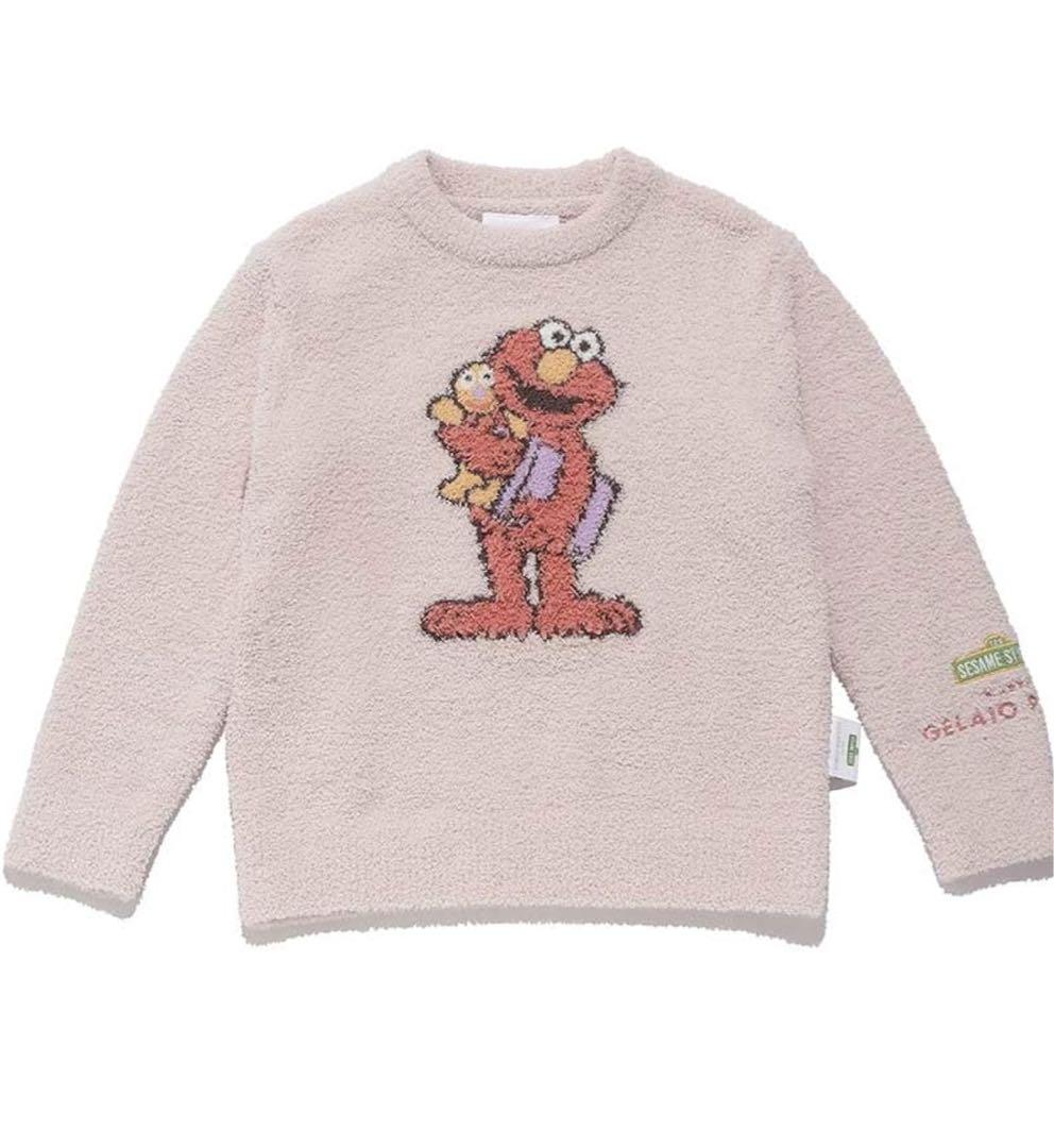 【90-100】 ジェラート ピケ SESAME STREET KIDSモチーフ