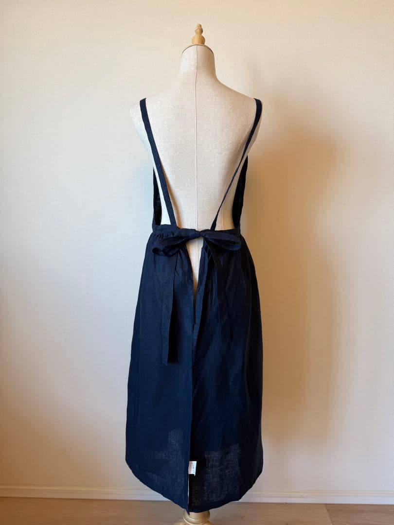 【未使用】リネンエプロン / fog linen work ＆ KURASHI