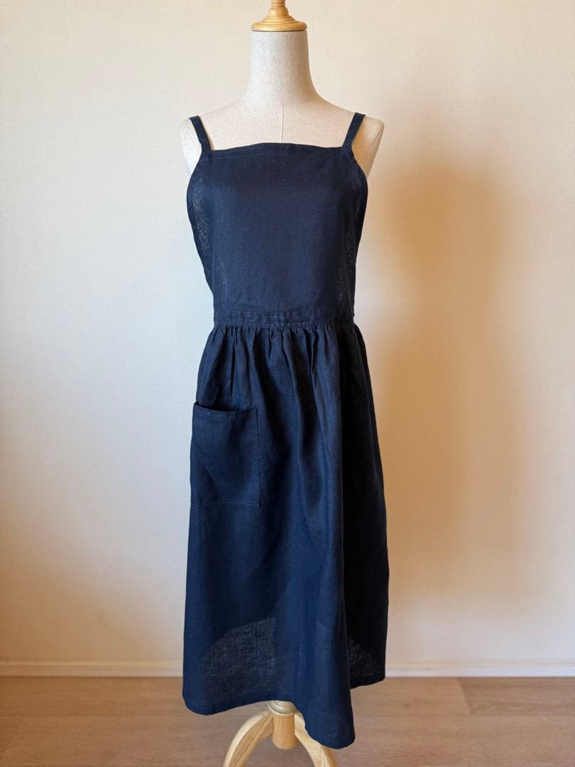 【未使用】リネンエプロン / fog linen work ＆ KURASHI