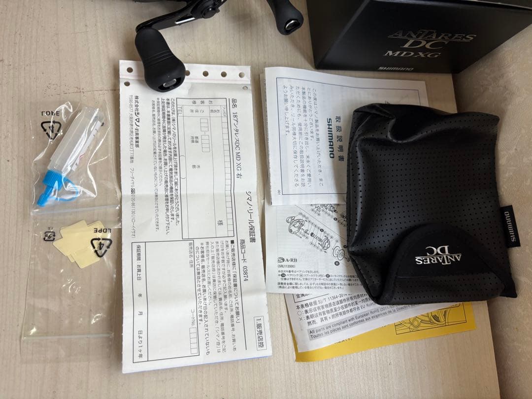 ★☆シマノ 18アンタレス DC MD XG 美品　未記入保証書
