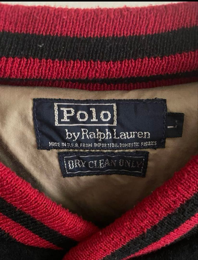 ぱ*ち様 USA製　90s polo Ralph Laurenウールスタジャン
