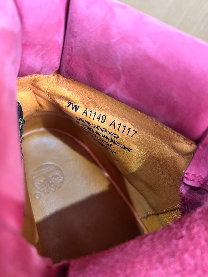 廃盤品　ティンバーランド レッド 赤　ブーツ　27㎝