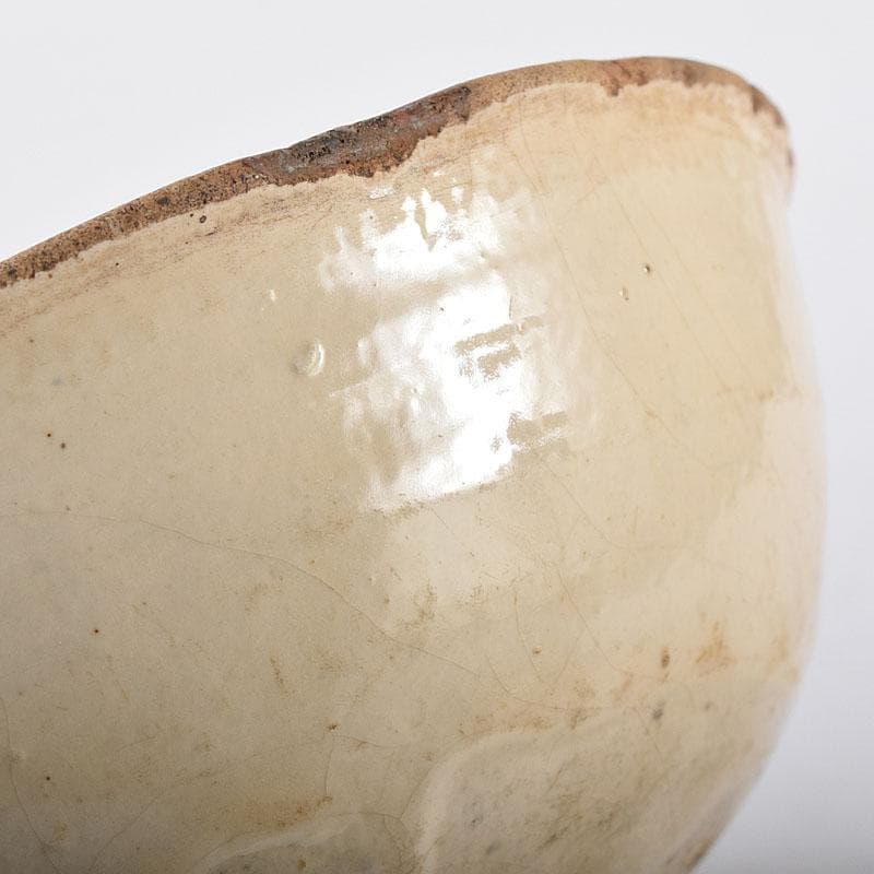 朝鮮美術　李朝　高麗白磁　茶碗　M　R8644