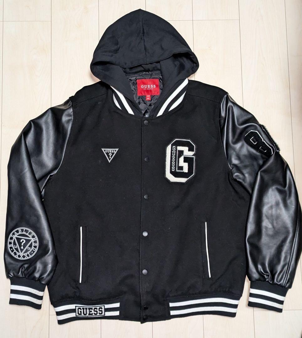 GUESS スタジャン XXL ブラック
