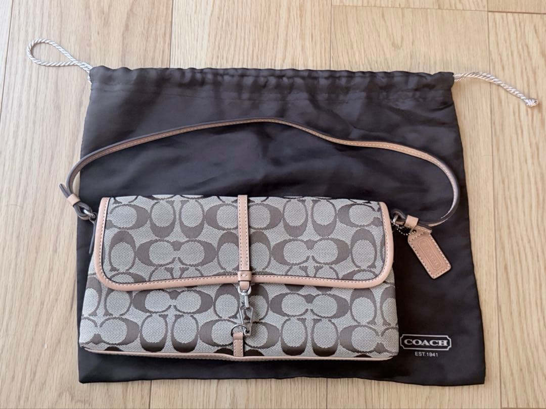 COACH シグニチャー　ショルダーバッグ