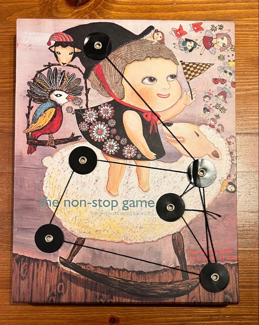 アート・デザイン・音楽 the non-stop game carrie chau drawing
