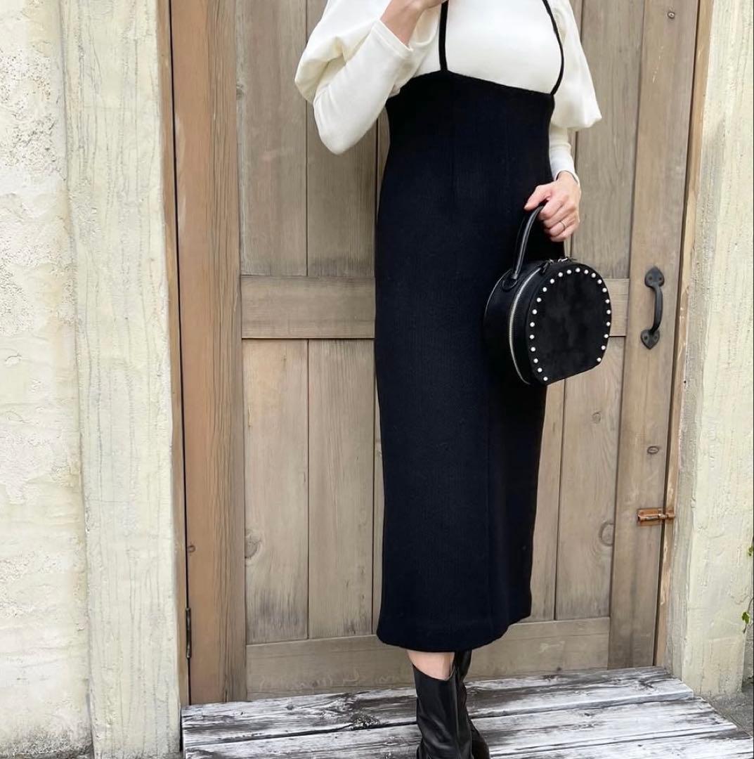 ツルバイマリコオイカワ　サロペットスカート36