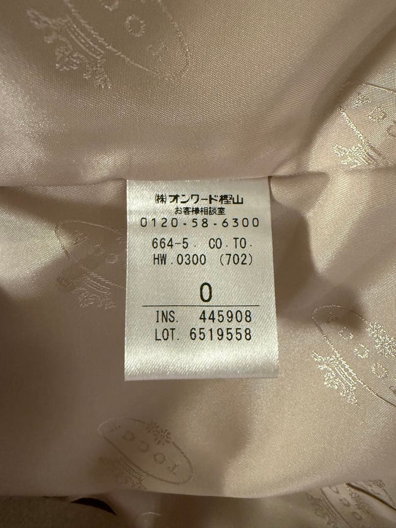 TOCCA×nicolai bergmann コラボコート