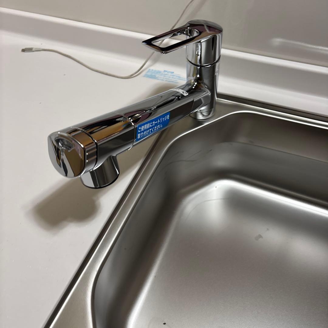 ステンレス製クロムメッキ浄水器